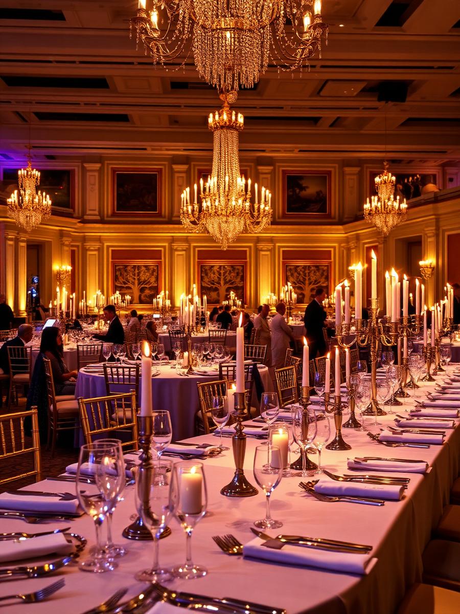 Charity Gala Dinners